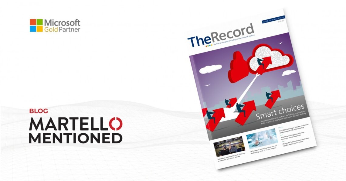Microsoft The Record 2020 Winter Issue | Martello Technologies