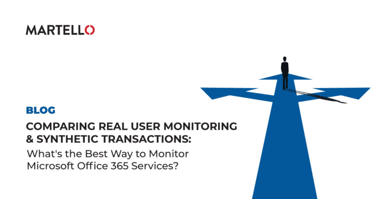 Comparing real user monitoring and synthetic transactions
