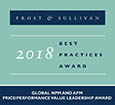 Fros & Sullivan Best Practices Award 2018 logo