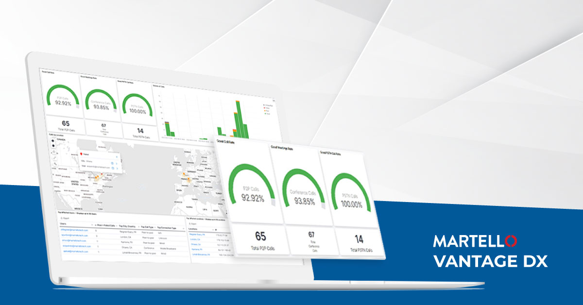 Microsoft Teams Overview Dashboard Vantage DX