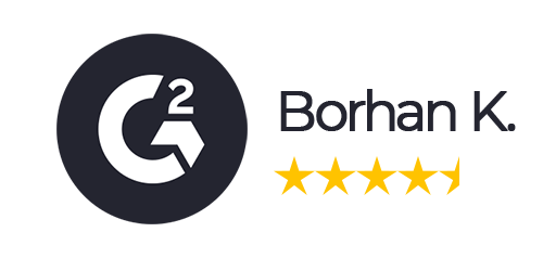 G2 Review 4 1/2 stars by Borhan K.