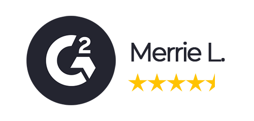 G2 Review 4 1/2 stars by Merrie L.